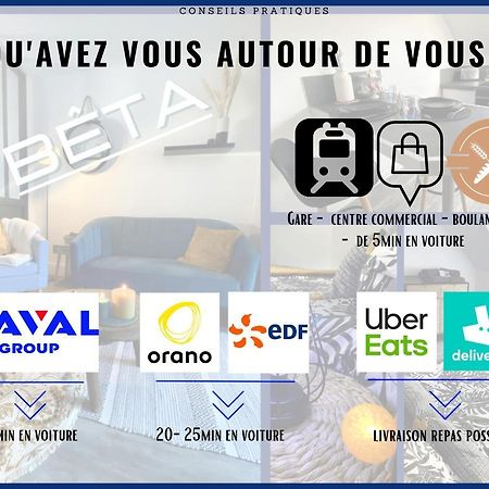 # Beta # Netflix & Wifi Διαμέρισμα Cherbourg-en-Cotentin Εξωτερικό φωτογραφία